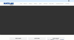 Desktop Screenshot of kadimitool.com